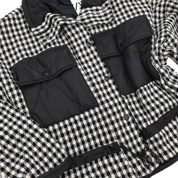 Zara HoundstoothTweed Jacket MSRP $89 - Picture 6 of 9